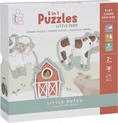 Little Dutch - 6 in 1 puzzel FSC - Little Farm