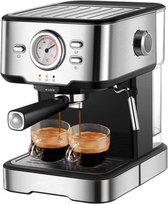 HiBrew® Koffiezetapparaat - Koffie machine - Barista koffiemachine - Koffiebonen - Cappuccino - Latte - Espresso