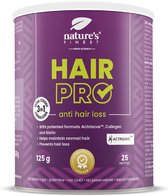 Hair PRO | Poedersupplement op basis van Actrisave, Biotine en Collageen | Voor Krullend, Sterk en Gezond Haar, tegen uitvallen, snel groeien