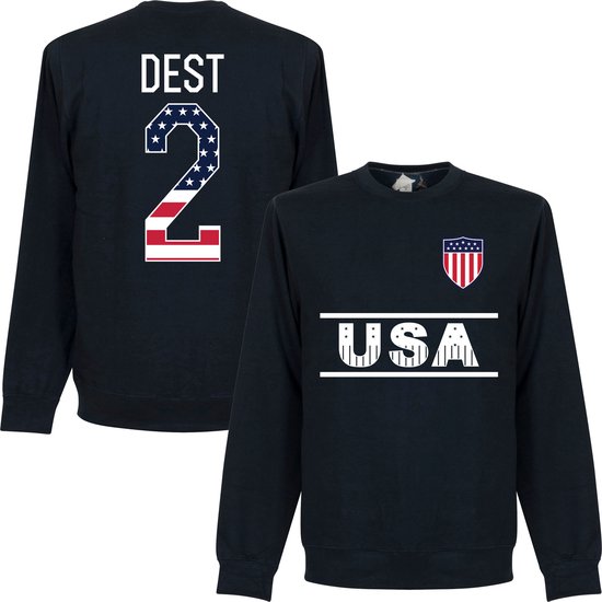 Verenigde Staten Team Dest 2 (Independence Day) Sweater - Navy