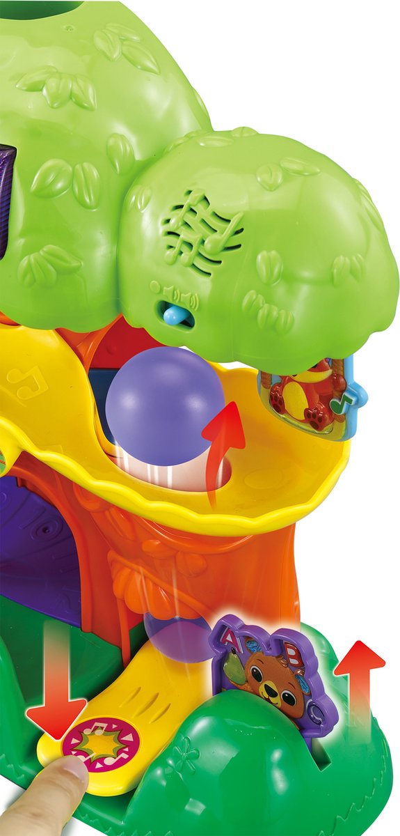 VTech Baby Dierenpret Ballenboom Activity-Center - Interactief & Educatief Speelgoed - Ballentoren - Cadeau - Baby Speelgoed 1 Jaar — afbeelding 4