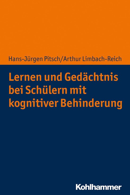 Lernen und Gedächtnis bei Schülern mit kognitiver Behinder ... - cover