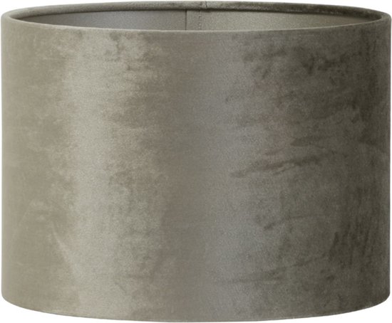 Light & Living Cilinder Lampenkap Zinc - Taupe - Ø50x38cm - voor Tafellampen, Staande lamp, Hanglampen