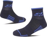 Nivia Club Sport Socks (Navy Blue) | Material: Polyester | Ankle Length | Stretchable | Breathable | Comfortable | Soccer Socks | Sports Socks