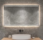 Badkamerspiegel met LED verlichting, verwarming, touch sensor en dimfunctie 120x70 cm