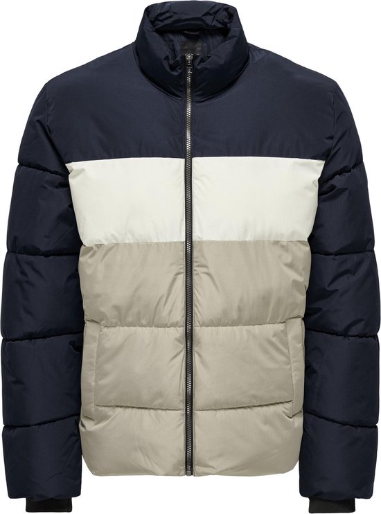 ONLY & SONS ONSMELVIN LIFE PUFFER JACKET OTW VD Heren Jas - Maat M