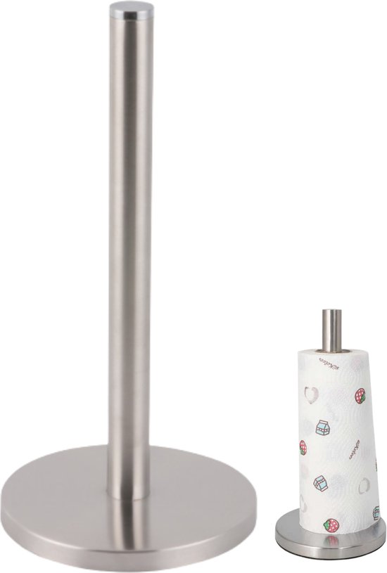 Foto: Keukenrolhouder rollenhouder anti slip rvs inclusief ebook