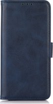 Mobigear Telefoonhoesje geschikt voor Sony Xperia 10 V Hoesje | Mobigear Wallet Bookcase Portemonnee | Pasjeshouder voor 2 Pasjes | Telefoonhoesje voor Pinpas / OV Kaart / Rijbewijs - Blauw