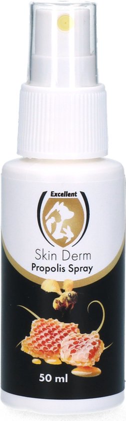 Excellent Skin Derm Propolis Spray - Ondersteund het herstellend vermogen van de huid - 50 ml - Holland Animal Care