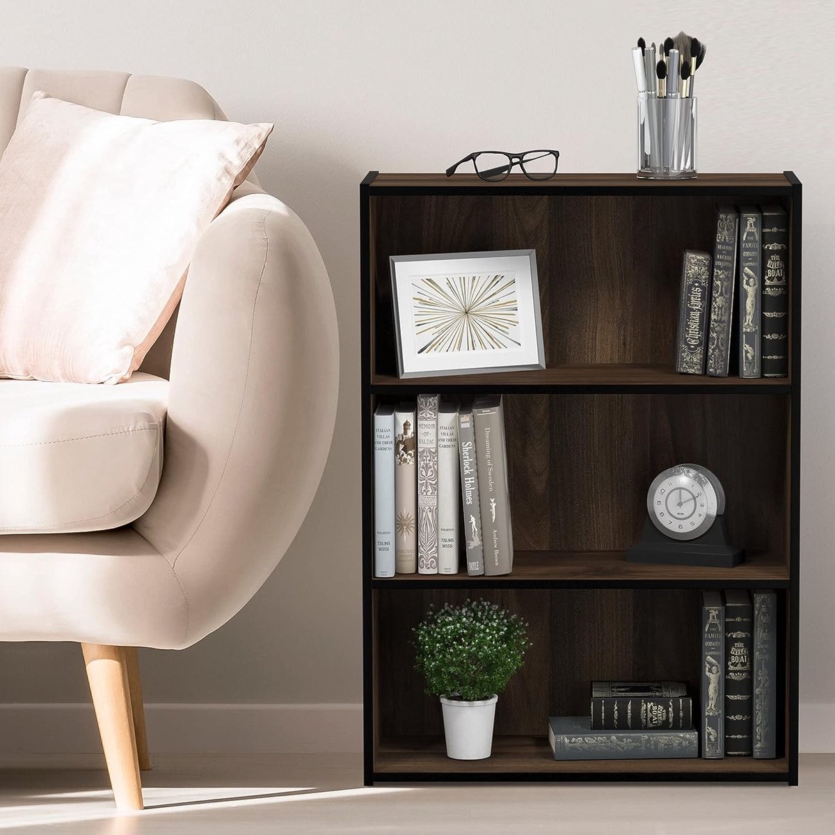Boekenkast - modern wall decoration, bookcase