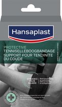 Hansaplast Protective Sport Tenniselleboogbandage - Zwart - One Size - Blessure - Tenniselleboog - Bandage