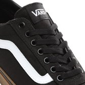 Vans Ward Canvas Heren Sneakers - Black/Gum - Maat 41