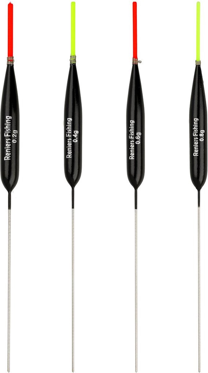 Reniers Fishing dobber RF2 - Kleur: rood,Maat: 0.60g