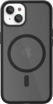 Woodcessories Bio Clear Case MagSafe - Geschikt voor iPhone 15 Plus - Duurzaam - Eco vriendelijk - Gemaakt van bio-materialen - Matte / Black