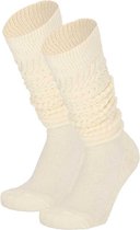 Apollo - Chaussettes Slob Femme - Beige - Taille Unique - Chaussettes d'intérieur Femme