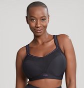 Panache - sport bh zonder beugel - Zwart - 85G