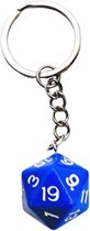 Lapi Toys - Dungeons and dragons sleutelhanger - DnD - D&D - Acryl - Blauw