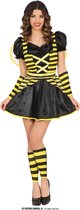 Guirca - Costume d'abeille et de guêpe - Happy With The Bee - Femme - Jaune, Zwart - Taille 36-38 - Déguisements - Déguisements