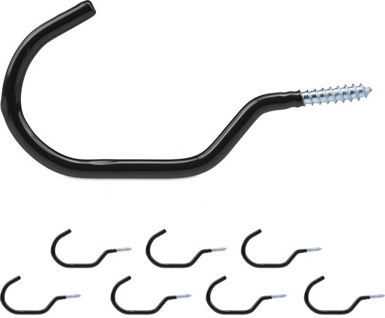 Delta Fietshaak Voor Assen - Zwart, Geschikt Voor 12mm En 15mm Assen, Inclusief Adapter