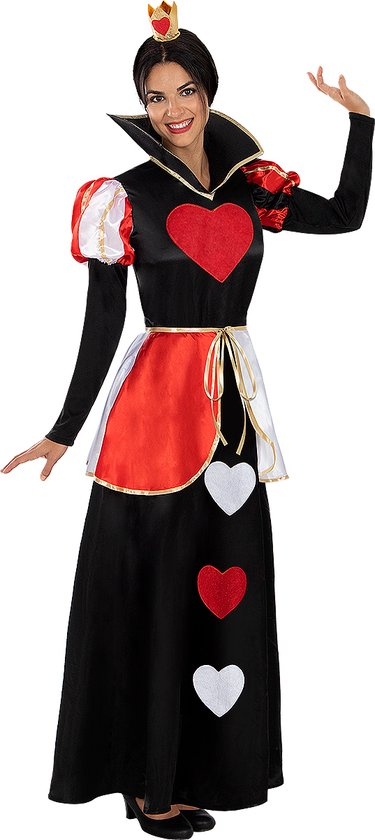 Funidelia, Costume Classique Reine de Cœur Pour Femme Reine de Cœur, Films  et séries