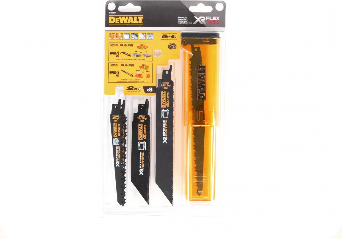 DEWALT Reciprozaagbladen set DT99551-QZ zaagbladenset thumbnail 3