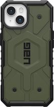 UAG - Pathfinder iPhone 15 Mag Hoesje - olijfgroen