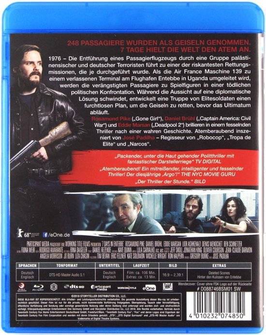 7 Tage in Entebbe/ Blu-Ray