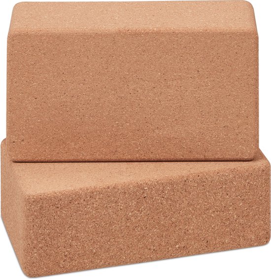 Yogablok Kurk Set (2-delig)