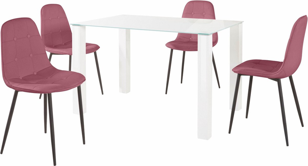 Norma-Eetset - 120 cm - Rose