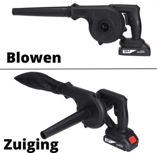 Happyment 3 in 1 Opvouwbare Elektrische Bladblazer - Bladzuiger - Bladzuigers En Blazers - Inclusief Accu van Happyment — afbeelding 3