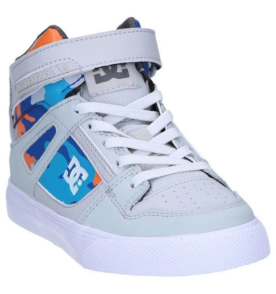Lichtgrijze Hoge Skateschoenen DC Shoes Pure High Meisjes 31 | bol.com