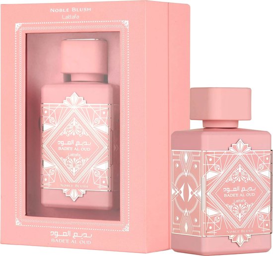 Lattafa Bade'e Al Oud Noble Blush - 100 ml - eau de parfum spray - damesparfum