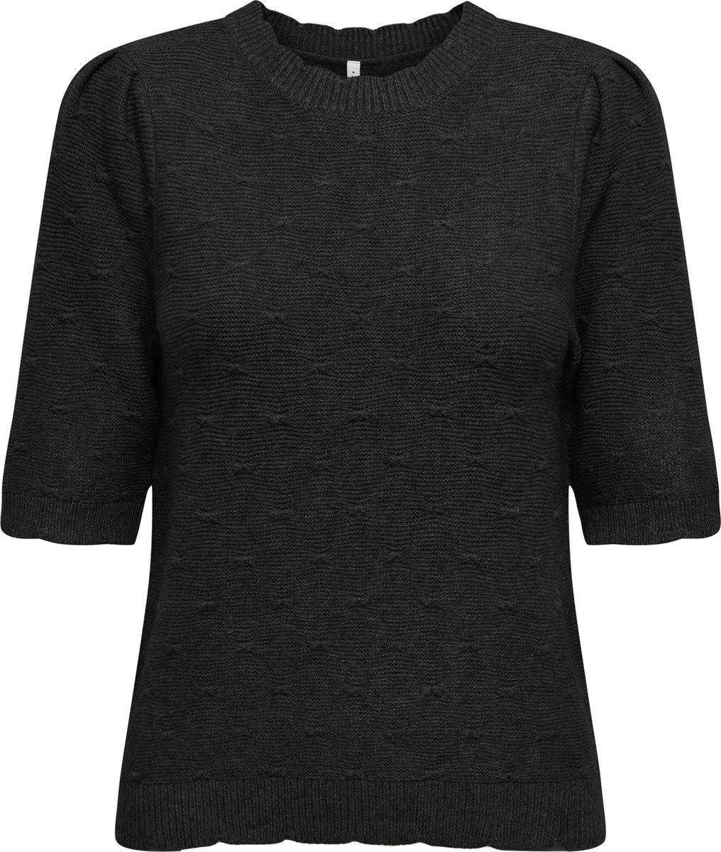 Only Katia SS Structure Knit Shirt Dames - Maat M