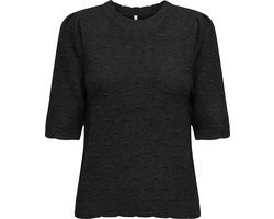Only Katia SS Structure Knit Shirt Dames - Maat M