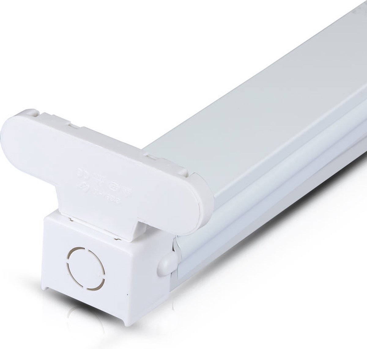 V-TAC VT-15021 LED Tube - Dubbele fitting - IP20 - Wit - 150CM x 2