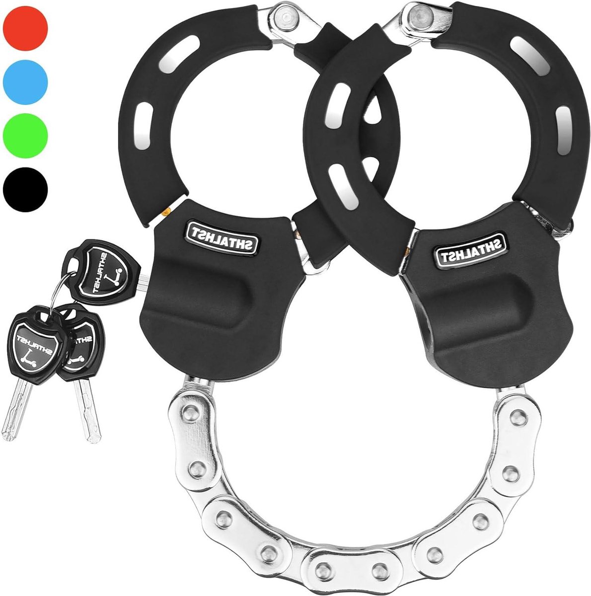 Handcuff Lock Cable Lock for E-Scooter Accessories Segway Ninebot Xiaomi NIU Scooter Black – foto 2