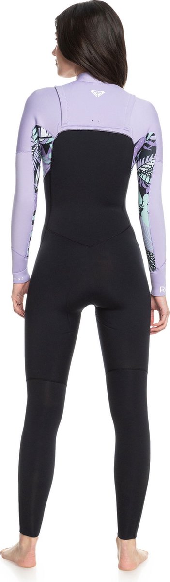 Roxy Dames Swell Series 3/2mm Gbs Borst Ritssluiting Wetsuit ERJW