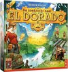 Doos van het bordspel 'De Zoektocht naar El Dorado' met een illustratie van avonturiers in een junglelandschap.