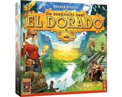 999 Games - De Zoektocht naar El Dorado - Bordspel -Basisspel - Familiespel - Gezelschapsspel