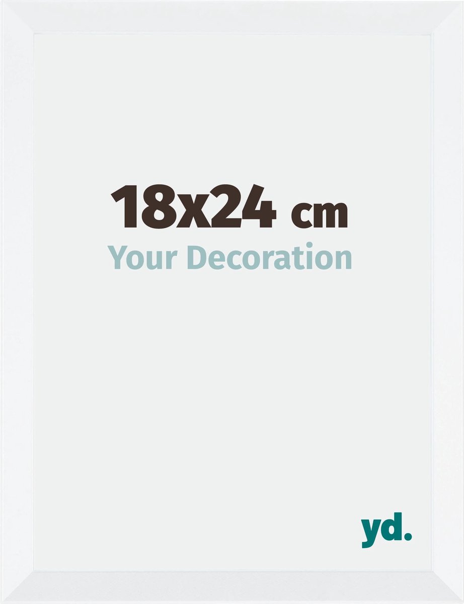 yd. Your Decoration - Fotolijst 18x24 cm - MDF - Wit Mat - Catania