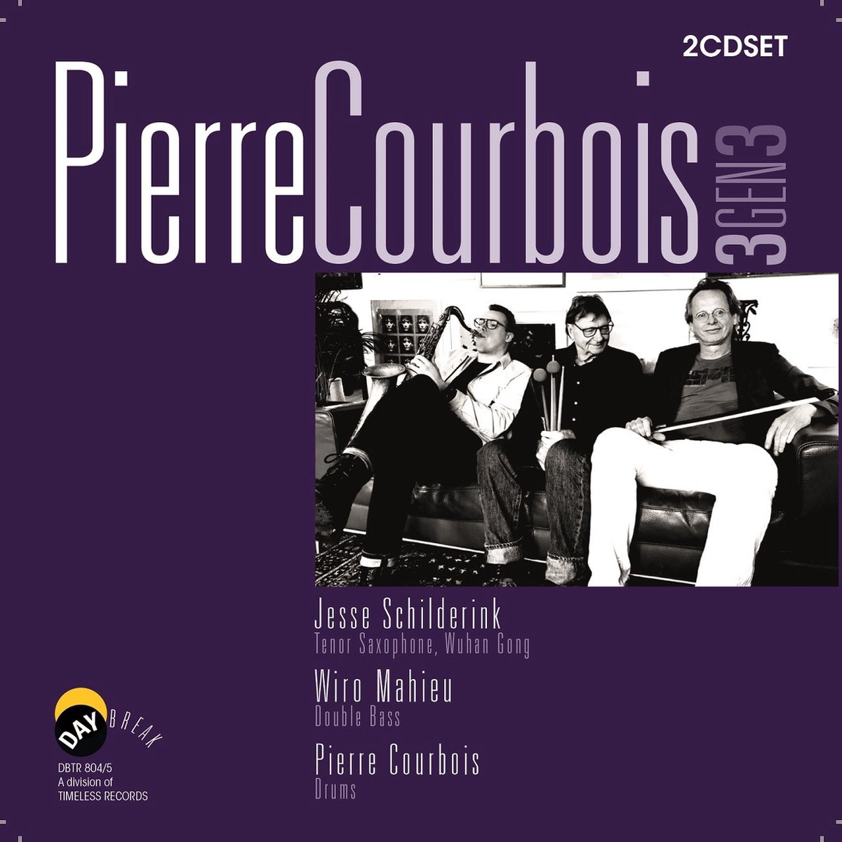 Pierre Courbois 3Gen3 - Pierre Courbois 3Gen3 (2 CD)