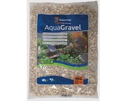 SuperFish Aquariumgrind British bruin 5-8 mm | natuurlijke bodembedekking | zak 4 kg