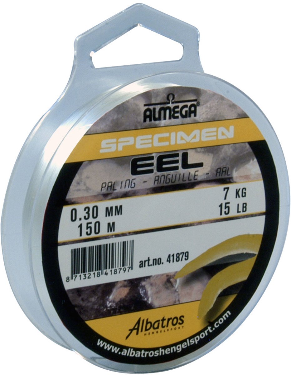 Albatros Almega Eel - Vislijn - 0.25 mm - 4.90 kg - 150 m