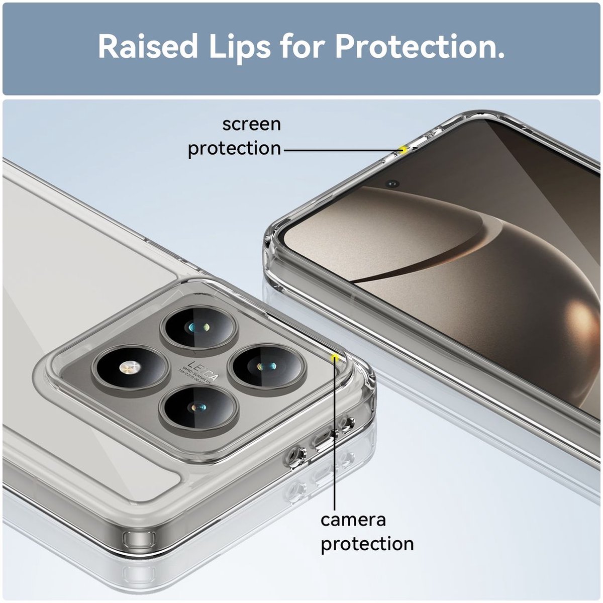 Mobigear Doorzichtig Hoesje geschikt voor Xiaomi 14T Telefoonhoesje Hardcase | Mobigear Crystal Backcover | Doorzichtig Telefoonhoesje 14T | 14T Case | Back Cover - Transparant
