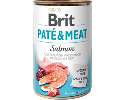 Brit Blik Paté & Meat 400 g - Hondenvoer - Zalm