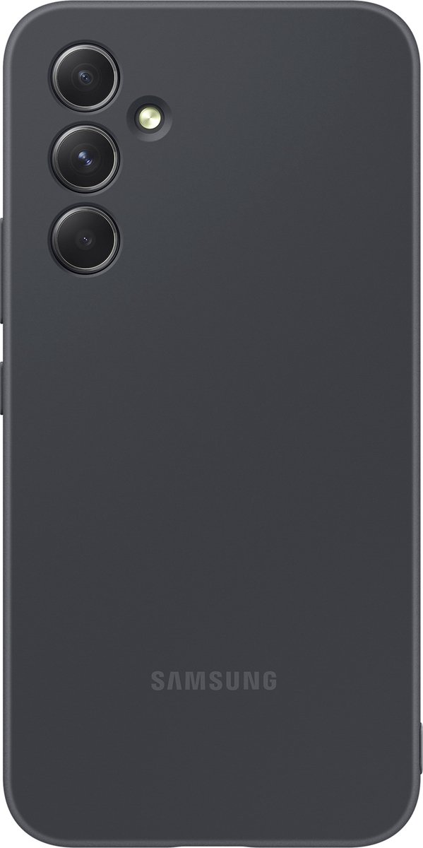 Samsung Siliconen Hoesje - Samsung Galaxy A54 - Zwart