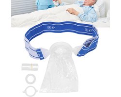 Omslag van 100 stuks huidvriendelijke colostomiezakken voor colonoscopie - stomazak siliconen ileostomie - ileostoma verzorging .