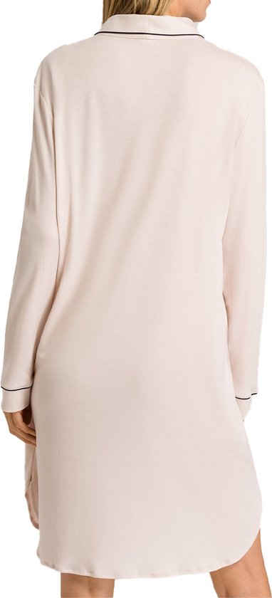 Hanro manches longues - chemise de nuit - 90 cm de long Cotton Deluxe