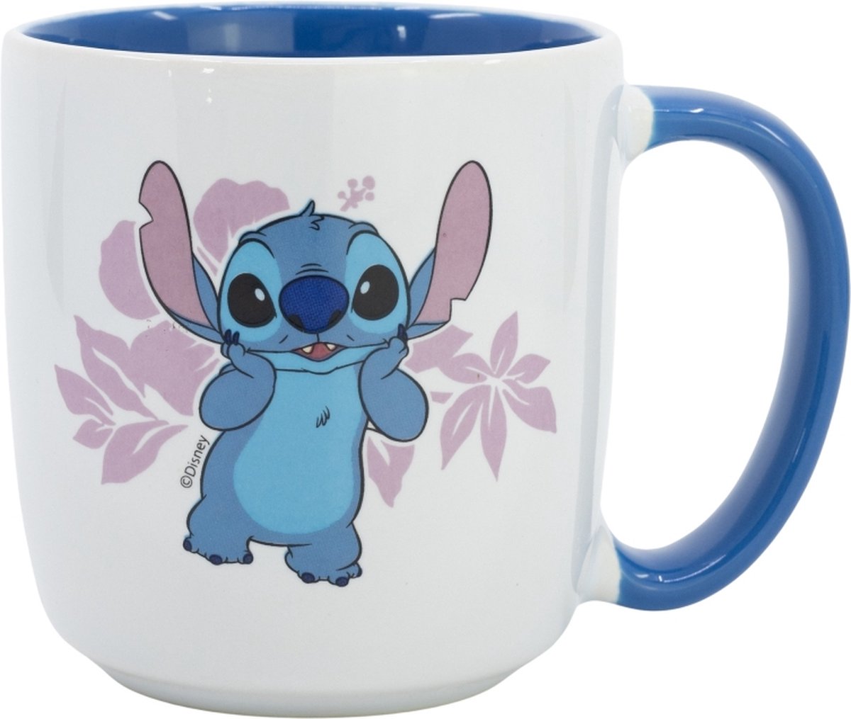 Disney Mok - Stitch With Flowers