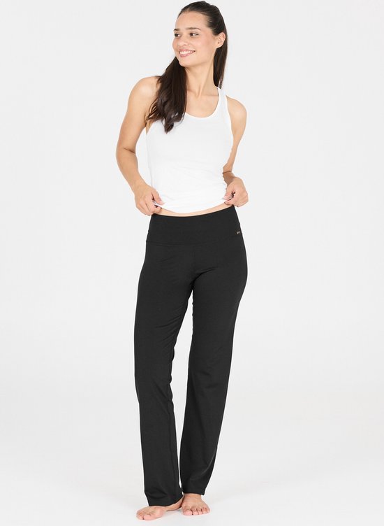 ATHLECIA - metis w gym pants - Jazzbroek dames - Zwart, wit van Athlecia — afbeelding 4